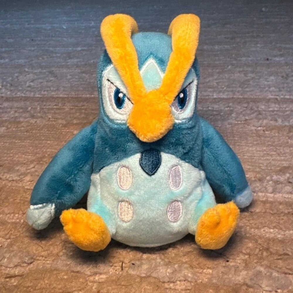 Pokémon Center Prinplup Plush Pokémon Fit Sitting Cuties #394 5”